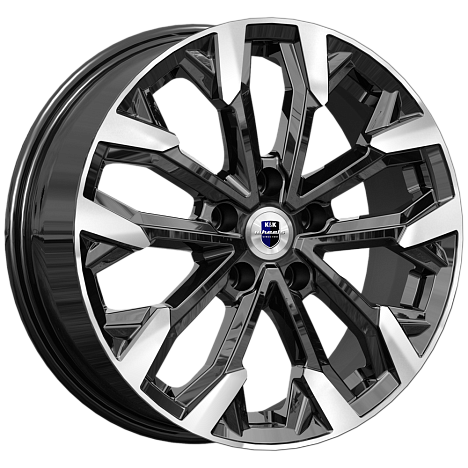 Диски K&K Морейн 6.5x17/5x108 D65.1 ET43 K-AND-K-ALMAZ-CHERNYY