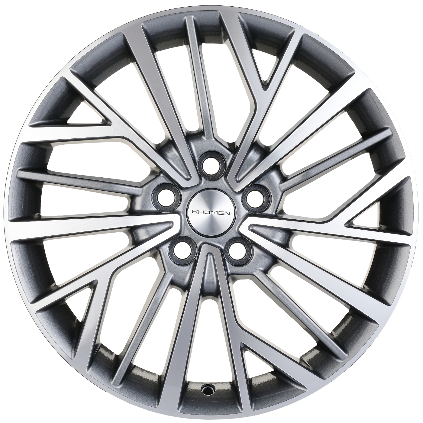 Диски Khomen Wheels KHW1717 7x17/5x110 D67.1 ET40 KHOMEN-WHEELS-GRAY-FP