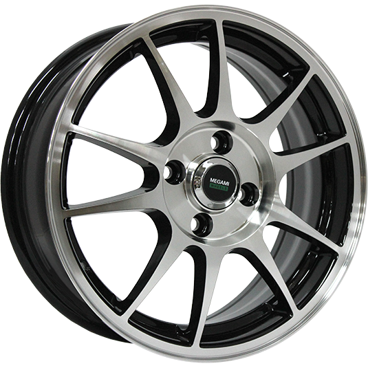 Диски Megami MGM-5 6x14/4x100 D60.1 ET43 MEGAMI-BKF