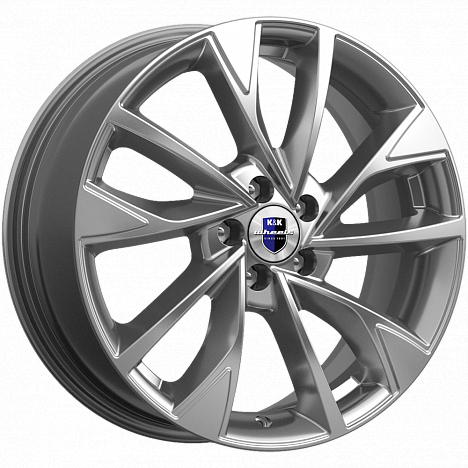 Диски K&K Роквуд 7x17/5x108 D67.1 ET35 K-AND-K-DARK-PLATINUM
